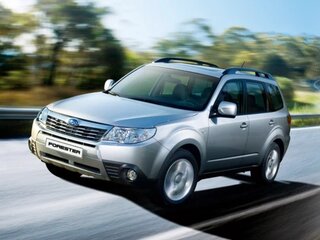 2009 Subaru Forester III, серебристый, 1355555 рублей, вид 1