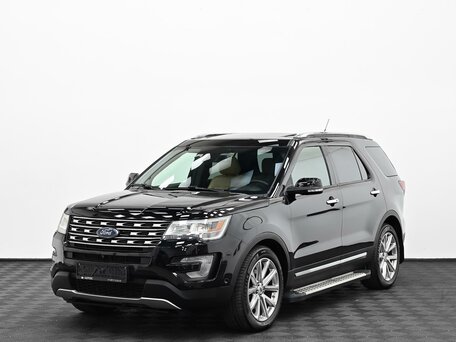 2016 Ford Explorer V Рестайлинг, чёрный, 1999000 рублей, вид 3