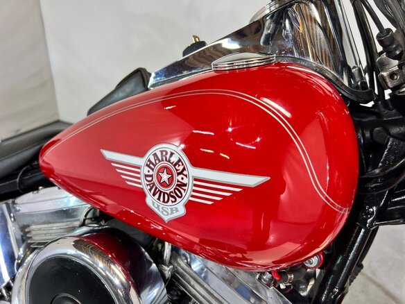 1998 Harley-Davidson Fat Boy, пурпурный, 610000 рублей - вид 15