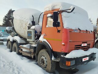 2008 КамАЗ Автобетоносмеситель, оранжевый, 1500000 рублей, вид 2