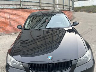 2007 BMW 3 серии 318i V (E90/E91/E92/E93), чёрный, 680000 рублей, вид 1