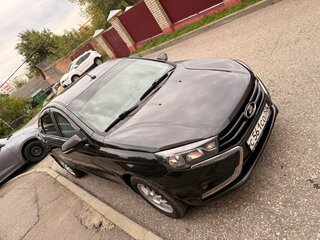 2017 Lada (ВАЗ) Vesta I, чёрный, 830000 рублей, вид 1