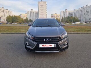 2020 Lada (ВАЗ) Vesta SW Cross I, серый, 1300000 рублей, вид 3