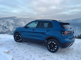 2019 Volkswagen T-Cross I, синий, 1700000 рублей, вид 3
