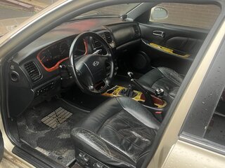 2005 Hyundai Sonata IV (EF) Рестайлинг, бежевый, 175000 рублей, вид 4