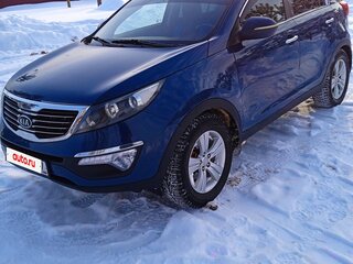 2012 Kia Sportage III, синий, 1075000 рублей, вид 1