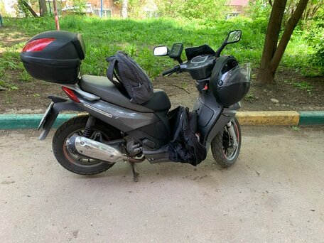 2007 Aprilia SportCity 250, серебристый, 120000 рублей, вид 3