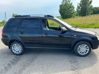 2012 Lada (ВАЗ) Kalina I, чёрный, 265000 рублей, вид 4