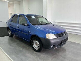 2007 Renault Logan I, синий, 195000 рублей, вид 3