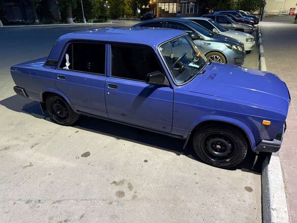 2006 Lada (ВАЗ) 2107, синий, 280000 рублей - вид 5