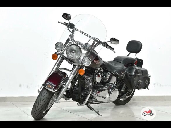 2007 Harley-Davidson Heritage, пурпурный, 950000 рублей - вид 3
