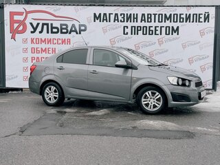 2012 Chevrolet Aveo II, серый, 725000 рублей, вид 1