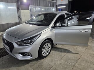 2019 Hyundai Solaris II, серебристый, 1150000 рублей, вид 1