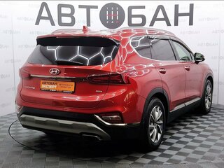 2019 Hyundai Santa Fe IV, оранжевый, 2750000 рублей, вид 3