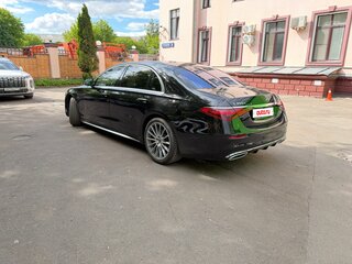 2020 Mercedes-Benz S-Класс 350 d Long 4MATIC VII (W223), чёрный, 10000000 рублей, вид 4