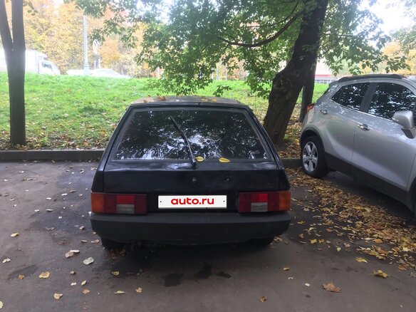 2002 Lada (ВАЗ) 2109 21093i, чёрный - вид 5