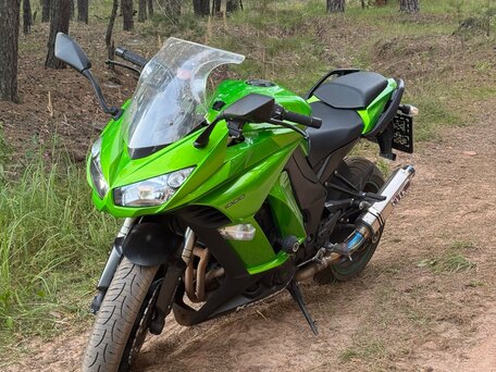 2015 Kawasaki Z 1000SX, зелёный, 850000 рублей, вид 2