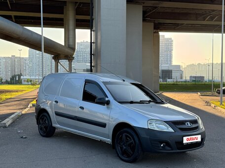 2017 Lada (ВАЗ) Largus I, серебристый, 570000 рублей, вид 4