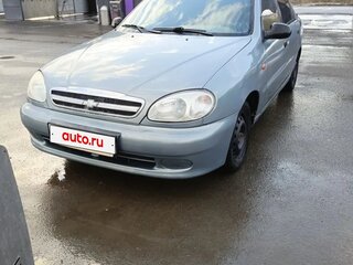 2008 Chevrolet Lanos I, серебристый, 185000 рублей, вид 1