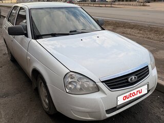 2010 Lada (ВАЗ) Priora I, белый, 185000 рублей, вид 1