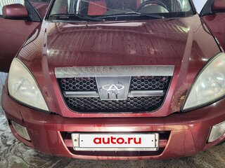 2007 Chery Tiggo (T11) I, красный, 260000 рублей, вид 1
