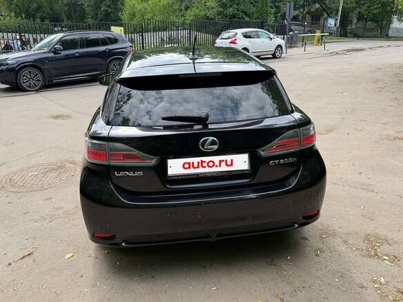 2011 Lexus CT 200h I, чёрный, 1570000 рублей - вид 12