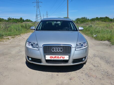 2006 Audi A6 III (C6), серебристый, 690000 рублей, вид 1