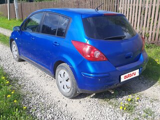 2008 Nissan Tiida I, синий, 410000 рублей, вид 4