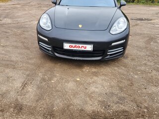 2013 Porsche Panamera 4S Executive I Рестайлинг, чёрный, 3000000 рублей, вид 1