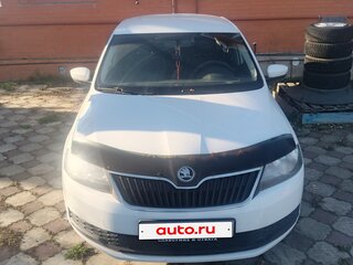 2017 Skoda Rapid I Рестайлинг, белый, 950000 рублей, вид 3