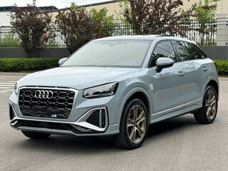 2022 Audi Q2 L 35 TFSI I Рестайлинг, голубой, 1820000 рублей, вид 3
