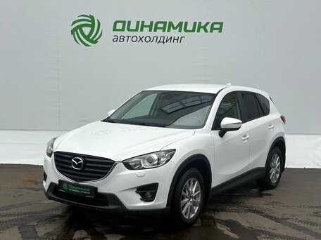2016 Mazda CX-5 I Рестайлинг, белый, 2025000 рублей, вид 1