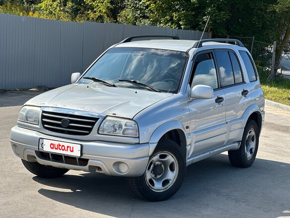 2003 Suzuki Grand Vitara I Рестайлинг, серебристый - вид 1
