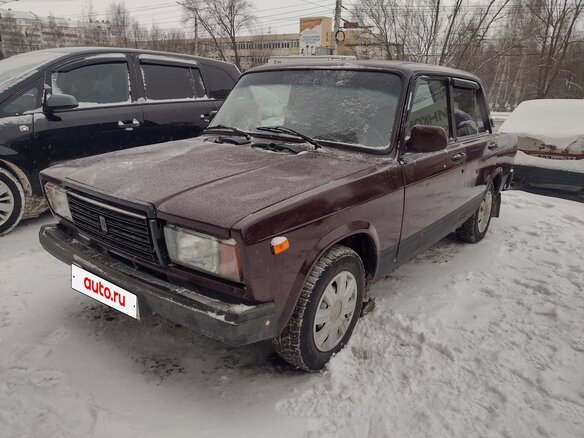 2008 Lada (ВАЗ) 2107, пурпурный, 250000 рублей