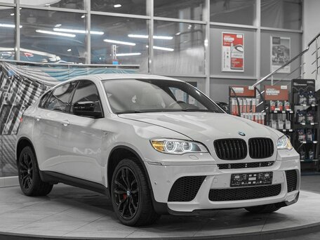 2013 BMW X6 M50d I (E71) Рестайлинг, белый, 2445000 рублей, вид 3
