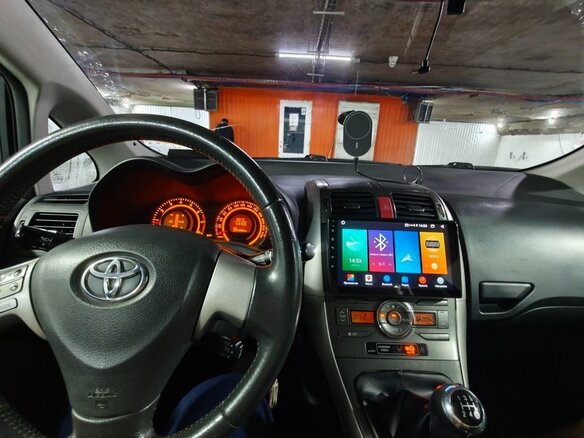 2008 Toyota Auris I, чёрный - вид 3