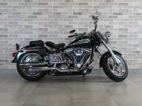 2008 Harley-Davidson Fat Boy, чёрный, 850000 рублей, вид 1