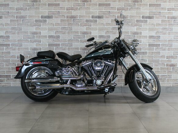 2008 Harley-Davidson Fat Boy, чёрный, 850000 рублей