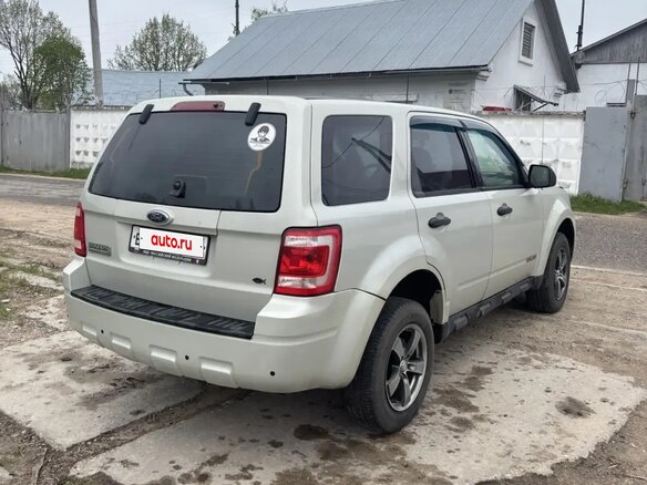 2007 Ford Escape II, серебристый - вид 4