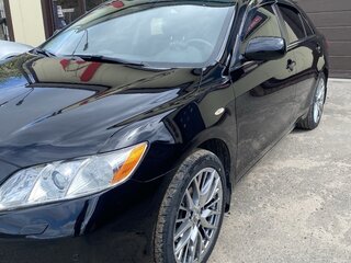 2007 Toyota Camry VI (XV40), чёрный, 1350000 рублей, вид 3