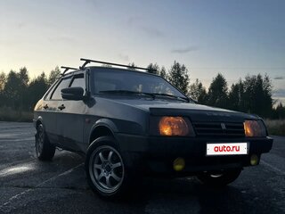 1999 Lada (ВАЗ) 21099, зелёный, 160000 рублей, вид 1