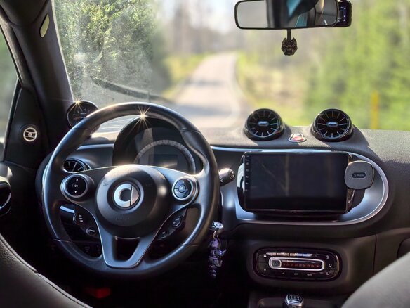 2016 Smart Fortwo III, синий, 1100000 рублей - вид 21
