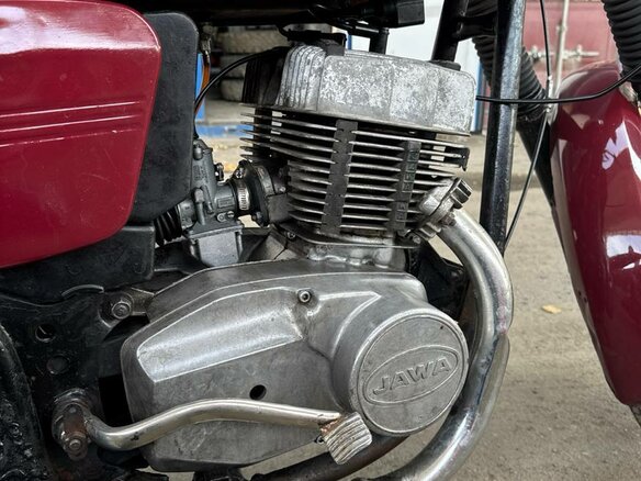 1983 Jawa 350/638, красный, 80000 рублей - вид 10