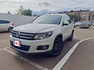 2013 Volkswagen Tiguan I Рестайлинг, белый, 1350000 рублей, вид 4