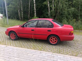 1993 Toyota Corolla VII (E100), красный, 120000 рублей, вид 3
