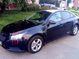 2010 Chevrolet Cruze I, чёрный, 400000 рублей, вид 1