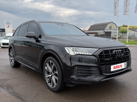 2020 Audi Q7 45 TDI II (4M) Рестайлинг, чёрный, 6490000 рублей, вид 1