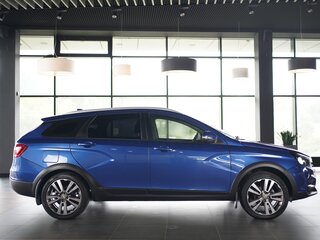 2022 Lada (ВАЗ) Vesta SW Cross I, синий, 1050000 рублей, вид 4