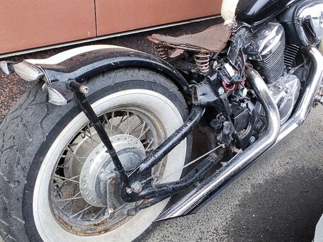 1998 Honda Steed 400, чёрный, 222222 рублей, вид 2