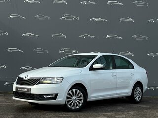 2019 Skoda Rapid I Рестайлинг, белый, 1262800 рублей, вид 1